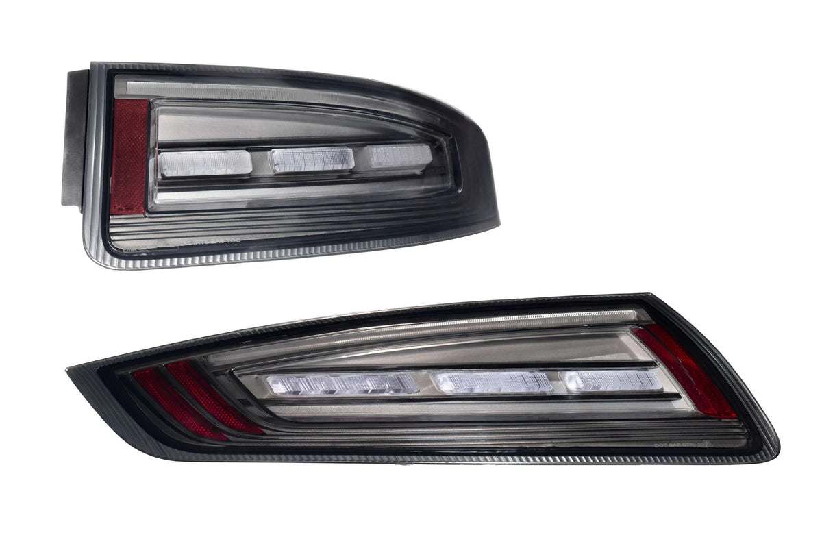 XB LED tail lights Porsche 997.1 smoked lens set